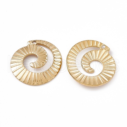 Ion Plating(IP) 304 Stainless Steel Pendants STAS-B031-07G-1