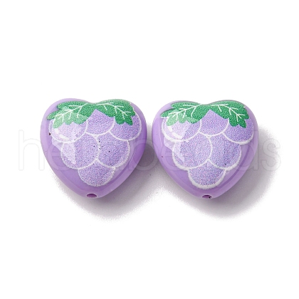 Opaque Acrylic Beads MACR-V001-01G-1