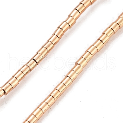 Synthetic Non-magnetic Hematite Beads Strands G-P545-M01-01C-1