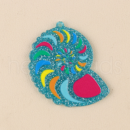 Ocean Theme Acrylic Pendants OACR-S003-01B-1