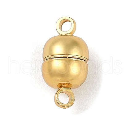 Rack Plating Brass Magnetic Clasps KK-Z070-19G-02-1