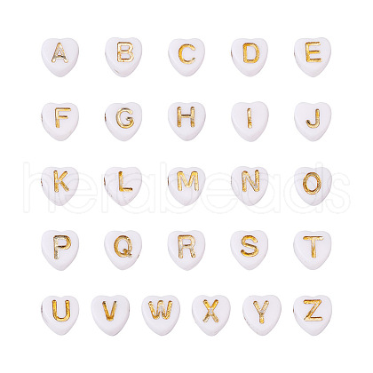 1000Pcs Electroplate Opaque Acrylic Beads MACR-TA0001-18-1