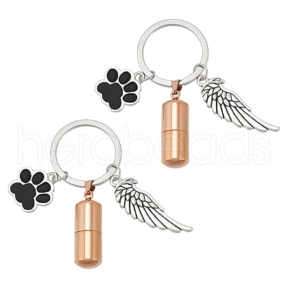 Alloy Enamel Keychain KEYC-NB00008-1
