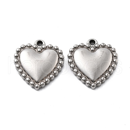 304 Stainless Steel Pendants STAS-V002-01P-1