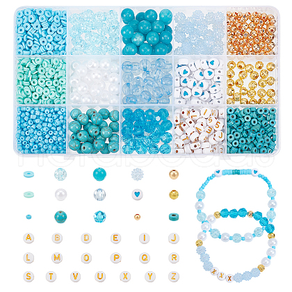  DIY Beads Jewelry Making Finding Kit DIY-NB0009-70-1