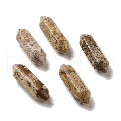 Mother's Day Gifts Natural Picture Jasper Healing Stones G-K330-52-1