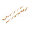 Brass Chain Extender KK-T074-62G-01-1