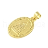 Rack Plating Brass Pendants KK-S380-42E-G-2