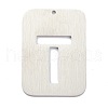 Non-Tarnish 304 Stainless Steel Pendants STAS-K216-49T-P-3