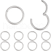 Beebeecraft 10Pcs 316L Stainless Steel Sleeper Earrings EJEW-BBC0001-56D-1