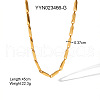 Stainless Steel Link Chain Bracelets & Necklaces Sets for Unisex ED1203-1-3