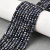 Natural Sapphire Beads Strands G-G259-B04-3x3mm-1