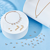   50Pcs Clear Cubic Zirconia Charms KK-PH0010-33-4