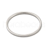 304 Stainless Steel Simple Plain Band Finger Ring for Women Men RJEW-F152-05P-C-2