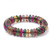 Synthetic Quartz Stretch Bracelets G-S285-17-1-3