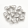 Tarnish Resistant 304 Stainless Steel Lobster Claw Clasps STAS-T029-9-1