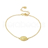 S925 Sterling Silver Link & Charm Bracelets for Women BJEW-K276-01G-4