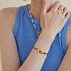 Olycraft 12Pcs 4 Colors Alloy Puppy Beads FIND-OC0003-28-6