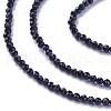 Faceted Glass Beads Strands G-F619-09B-2mm-3