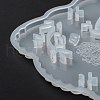 DIY Bookrack Silicone Molds DIY-Z013-08-6
