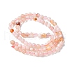 Natural Cherry Blossom Agate Beads Strands G-B130-4mm-02-3