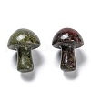 Mother's Day Gifts Natural Dragon Blood Mushroom Gua Sha Stone G-L570-A02-2