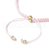 Braided Nylon Cord Slider Bracelet Making AJEW-JB01237-01-3