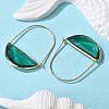 Brass Hoop Earrings EJEW-T007-04G-01-NF-3