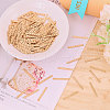 CHGCRAFT 200Pcs Iron Spacer Bar FIND-CA0009-73LG-5