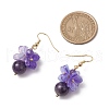 Flower Dangle Earrings EJEW-TA00631-3