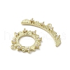 Brass Micro Pave Cubic Zirconia Toggle Clasps KK-C048-07G-3