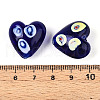 Handmade Millefiori Glass Beads LAMP-N024-43B-3