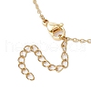 Cross 304 Stainless Steel Pendant Necklaces NJEW-JN05200-01-5