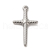 Non-Tarnish 304 Stainless Steel Pendants STAS-R223-06B-1