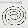 Olycraft 2 Strands Natural African Turquoise(Jasper) Beads Strands G-OC0004-40-4