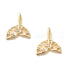Eco-Friendly Brass Clear Micro Pave Cubic Zirconia Pendants X-KK-G405-02G-RS-2