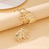 Elephant Alloy Cuff Bangles & Rings Sets FS-WG5F2AC-01-1