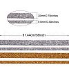 4 Yards 4 Styles Glitter Resin Hotfix Rhinestone(Hot Melt Adhesive On The Back) DIY-SZ0002-07-2
