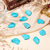 Olycraft 10Pcs Natural Howlite Beads TURQ-OC0001-05-4