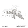 Stainless Steel Bird Cuff Rings for Women LZ3241-3-1