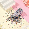 1800Pcs 15 Colors Glass Cylinder Beads SEED-YW0002-59-3