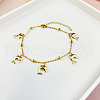 Stainless Steel Ocean Aniamls Charm Anklets WGE5C5C-04-1