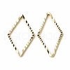 Brass Linking Rings KK-F831-015B-G-RS-2