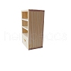 Mini Dollhouse Wood Bookcase Home Decoration PW-WG9B67F-01-5