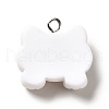 Opaque Resin Pendants RESI-G056-01D-2