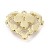Spray Painted Alloy Pendants PALLOY-D019-11G-02-2