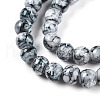 Baking Painted Glass Beads Strands DGLA-N003-6mm-A06-3