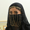 Elegant Long Tassel Iron & Alloy Hair Bands for Women QP3969-1-4