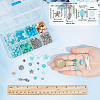 SUNNYCLUE DIY Ocean Theme Stretch Bracelets Making Kit DIY-SC0021-56-3