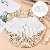 Detachable Computerized Embroidered Cotton Lace Collar DIY-WH0283-16-5